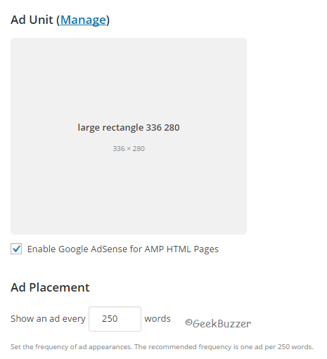 amp-adsense-pagefrog-settings